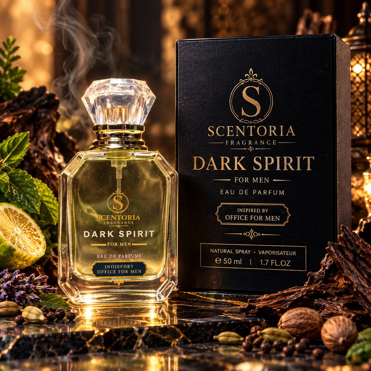 DarkSpirit Men Eau de Parfum by Scentoria Fragrance